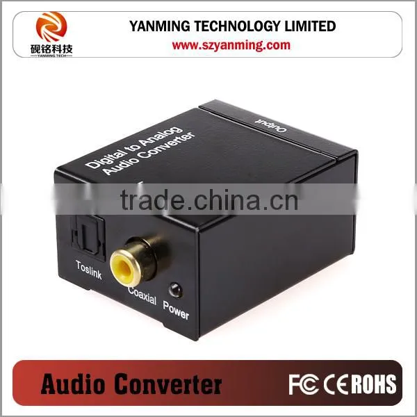 Coaxial or Toslink Digital to Analog Audio converter