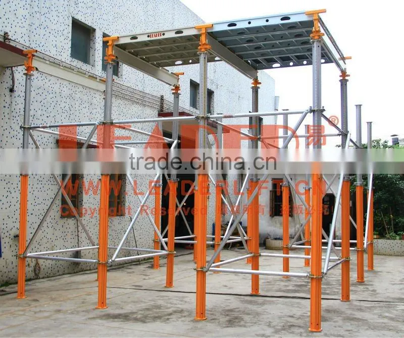 Shoring and Panel Slab Formwork System-Aluminum prop-aluminum wall formwork