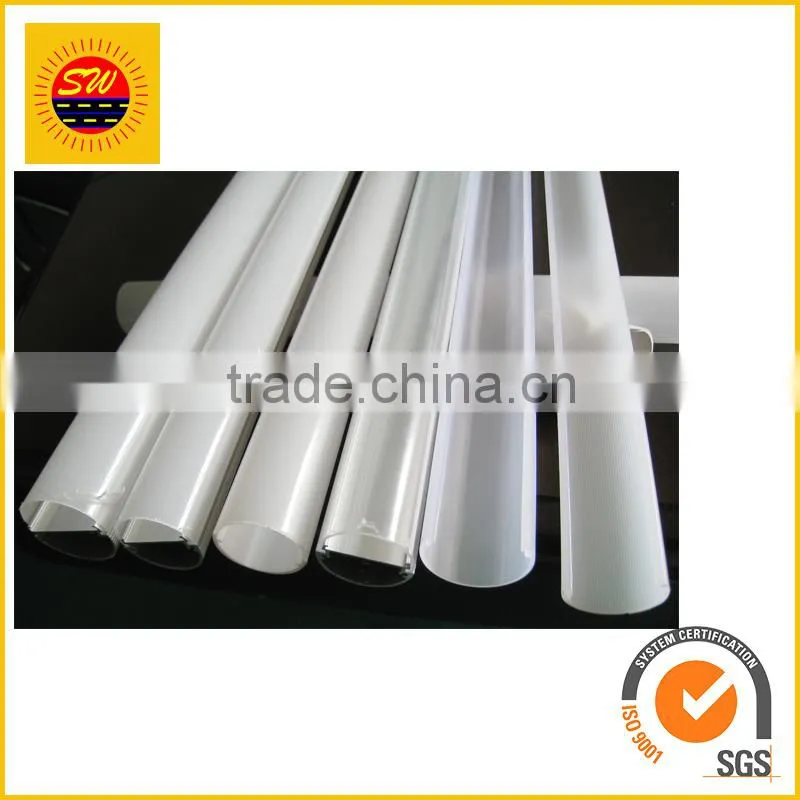 Customized extrusion PC diffuser lampshade