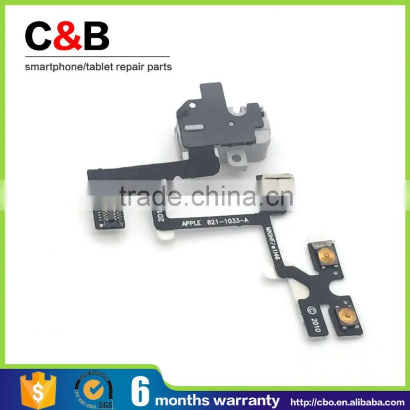 Headphone Audio Jack Ribbon Flex Cable Repair Replacement Part for iPhone 4 repair