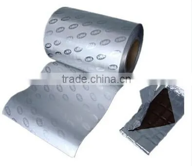 chocolate egg candy aluminum foil package