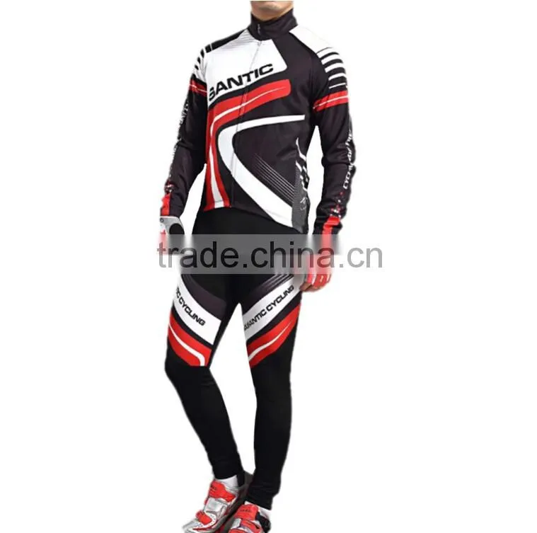 Cool winter design mountain bike jersey with OEM service