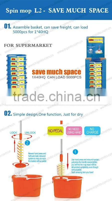 mini spin mop bucket