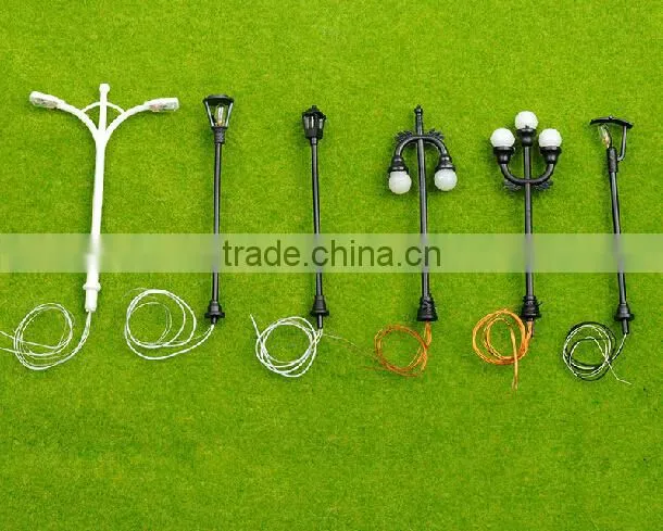 plastic building material outdoor light, scale model building lighting, HO scale, ML-16