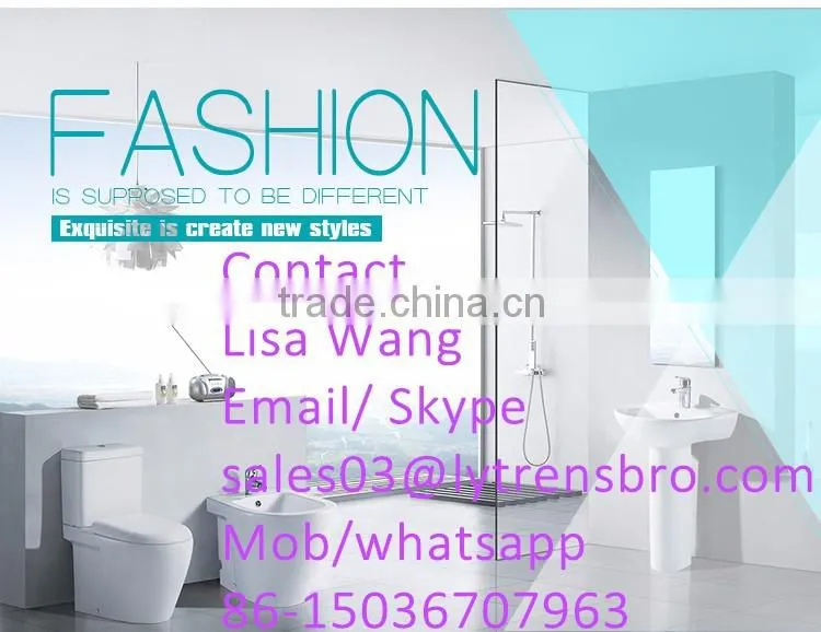 Hot sale wash basin with pedestal, direct factory price wash basin with stand