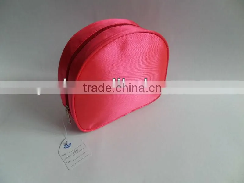 2015 fashion satin cosmetic bag