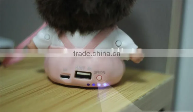 2014 New Style Rechargeable Power Bank MONCHHICHI Toy Power Bank
