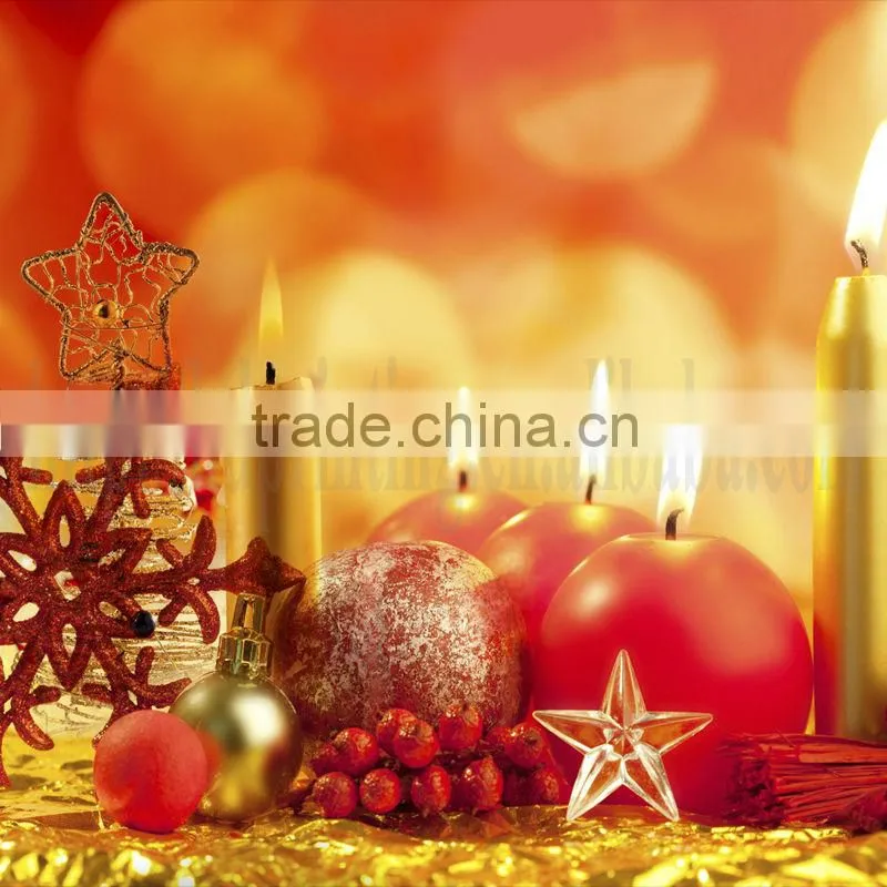 LED canvas painting,wall art, lighted up candle painting,Christmas wall decor
