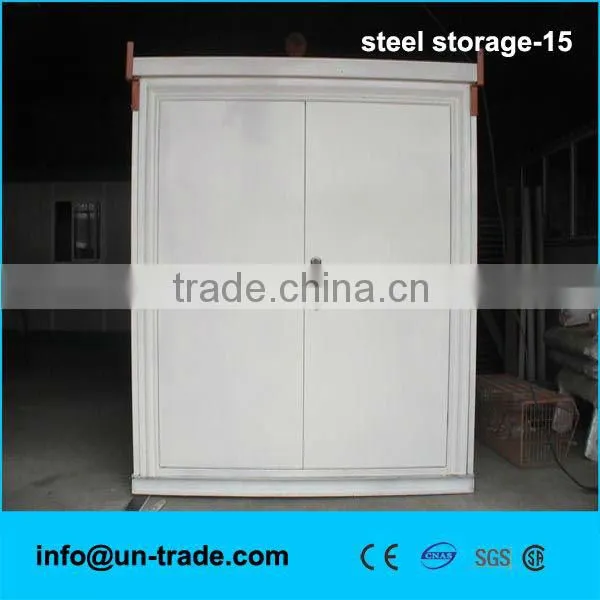 20ft folding container house joints for 2 floors building