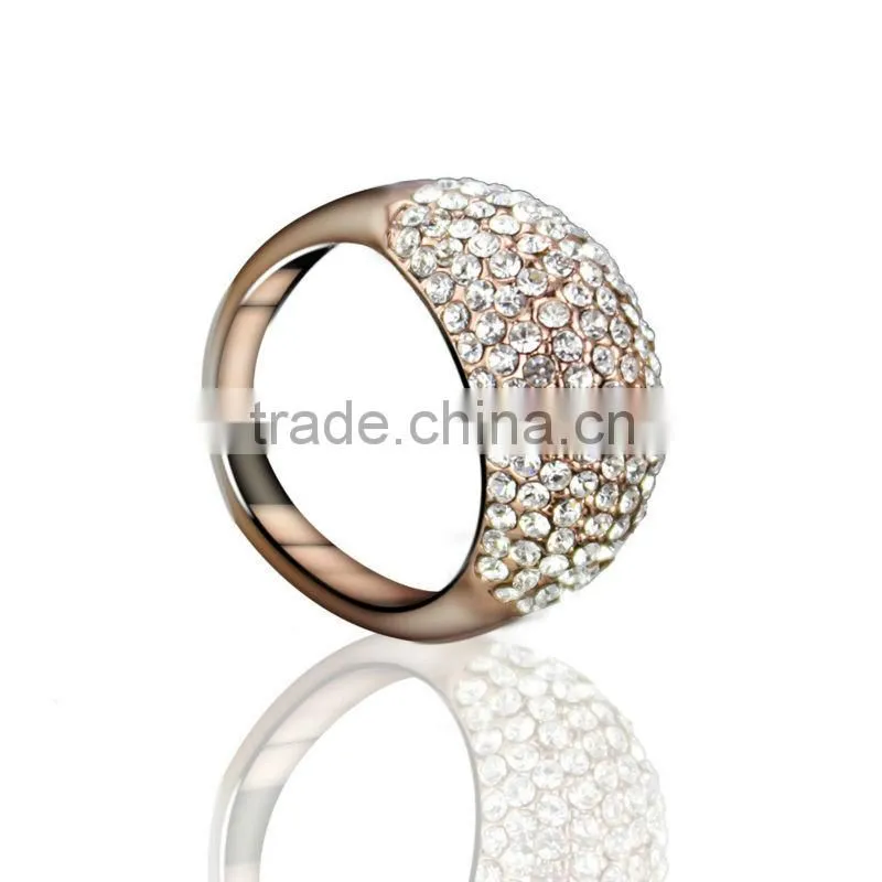 rings with crystals