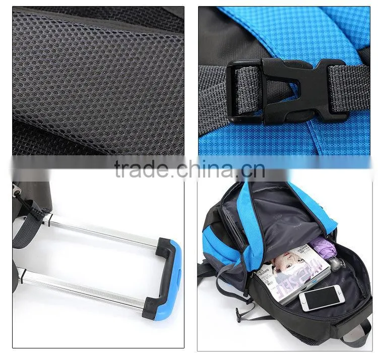 Trolley Bags for Boys Girls School Backpacks with Wheels BB022