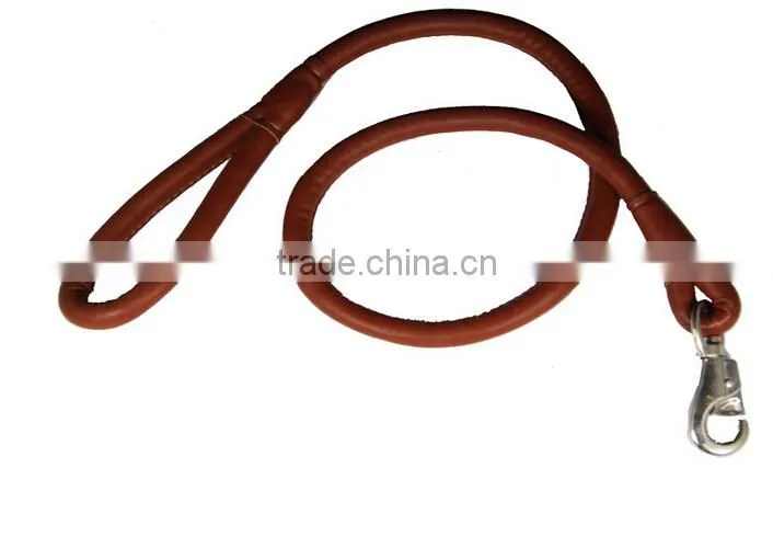 120cm Long High Quality PU Large Dog Leashes Pet Traction Rope Collar Set For Big Dogs