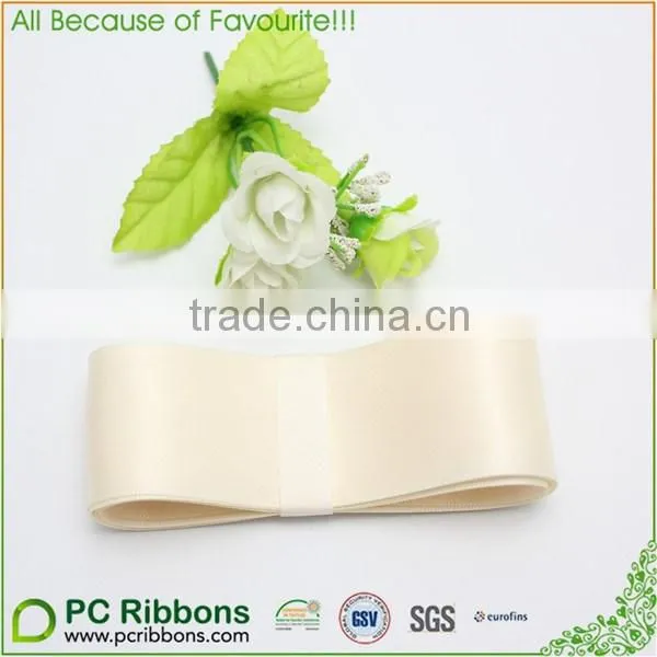 free sample 1/4"(6mm) single face satin ribbon