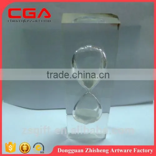 Chinese factory faddish wholesale glass sand timer for home decoration