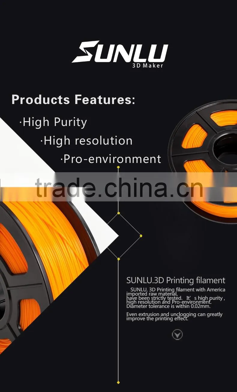 RoHS certificate double color 3D priner filament ABS for 3D printing pen