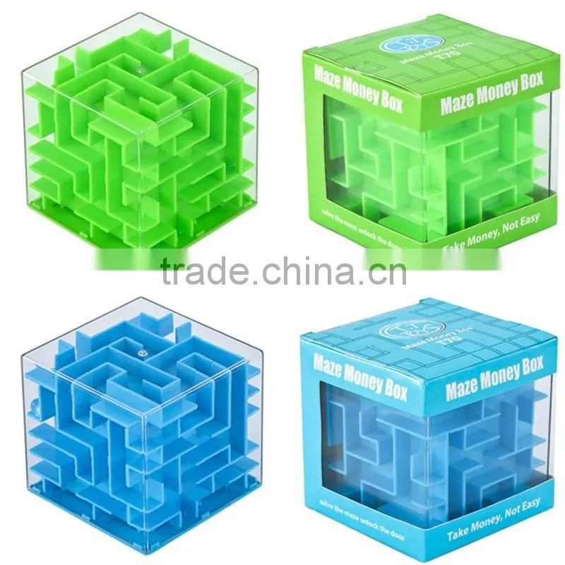 TTToys 2015 Newest Kids Educational Toys Plastic Maze Money Box