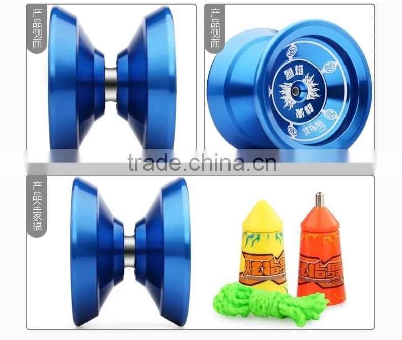 YJ Patent Design Aluminum Metal Professional Finger Spins YOYO