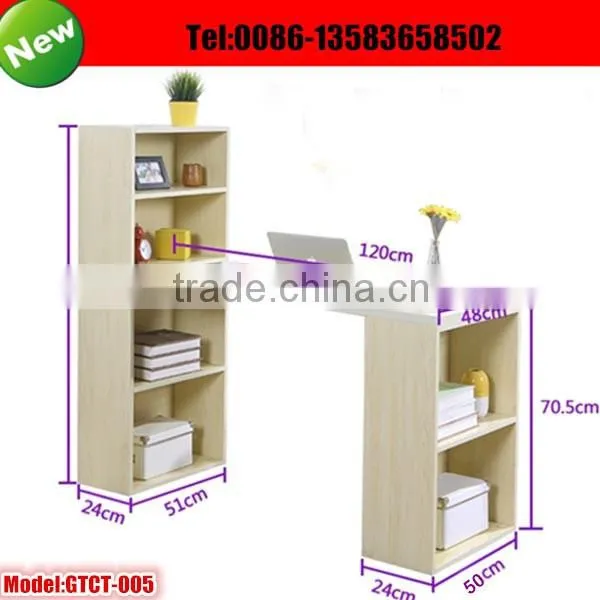 Wooden office book case with doors