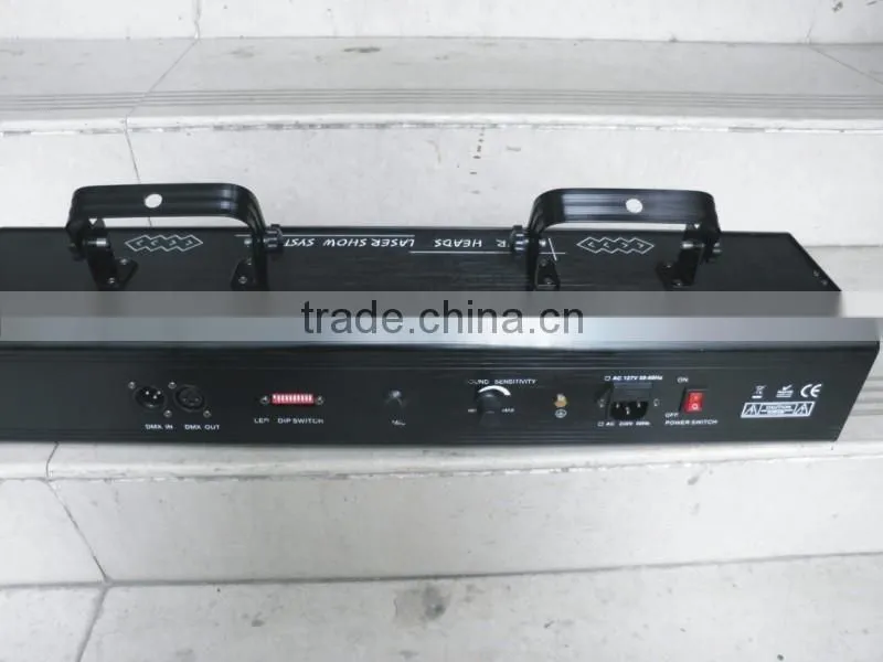 4 Lens 4 Colors 450mW Stage Laser Light for Disco/Club