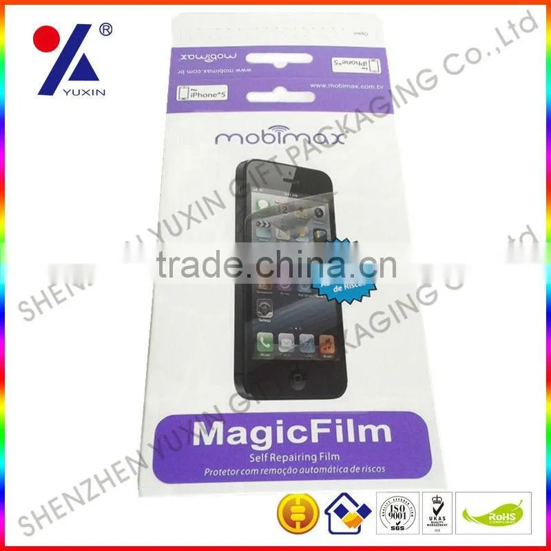 SCREEN PROTECTOR PAPER BOX WITH BLISTER