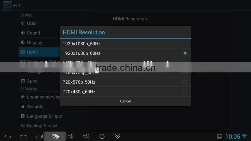 Android TV dongle CR9 RK3188 Quad-Core with Android 4.4 wifi bluetooth preinstalled XBMC player
