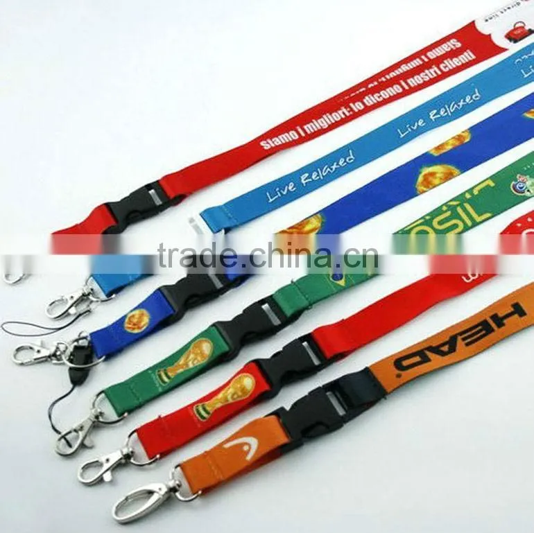 customized cartoon logo tubular Lanyards