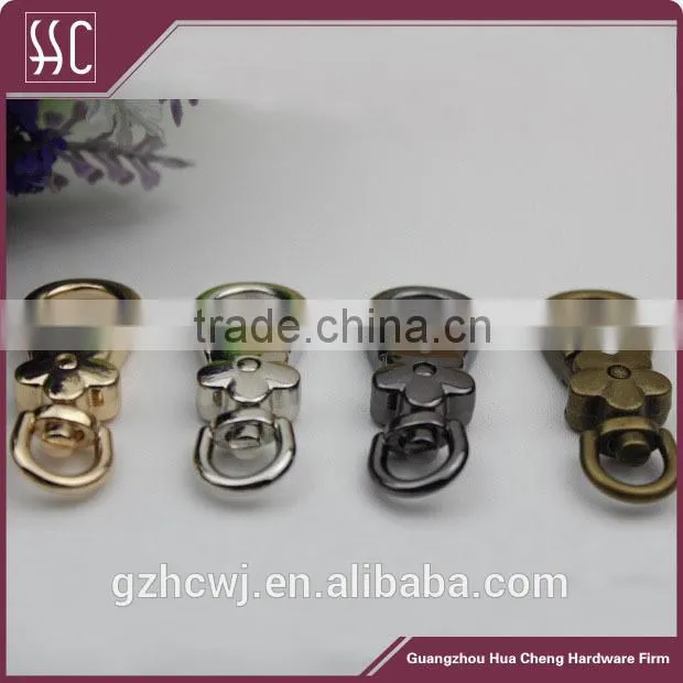 metal snap hook, handbag metal accessory, Guangzhou metal dog hook for lady bag