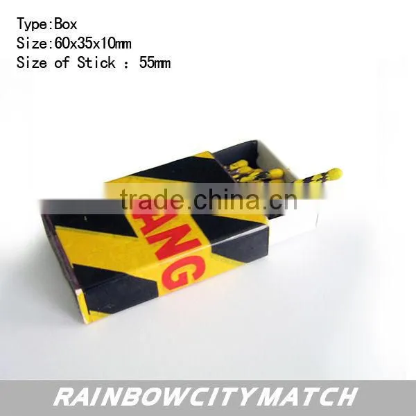 safety matches in narmal match box