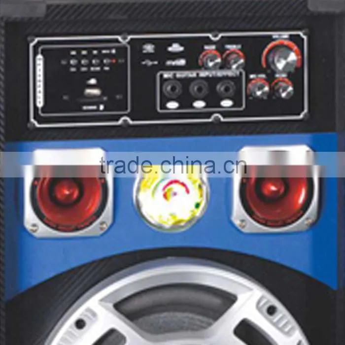 2016 new model portable bluetooth 10 inch stage speaker