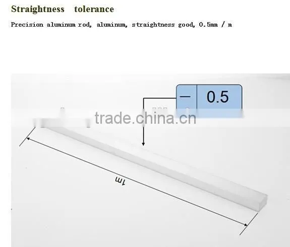 T3-T8 22mm aluminium tube