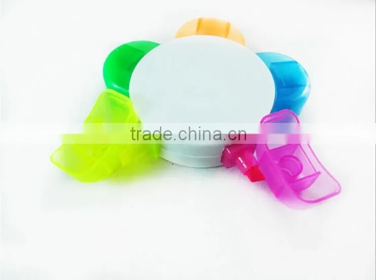 Flower shape highlighter pen