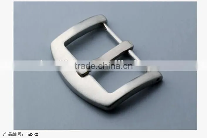 High-quality K070S brushed IP yellow gold watch strap buckle in 18 20 22 24mm