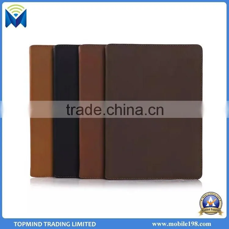 Best Price Retro Style Book Style Leather Case for iPad Pro with Card Slot