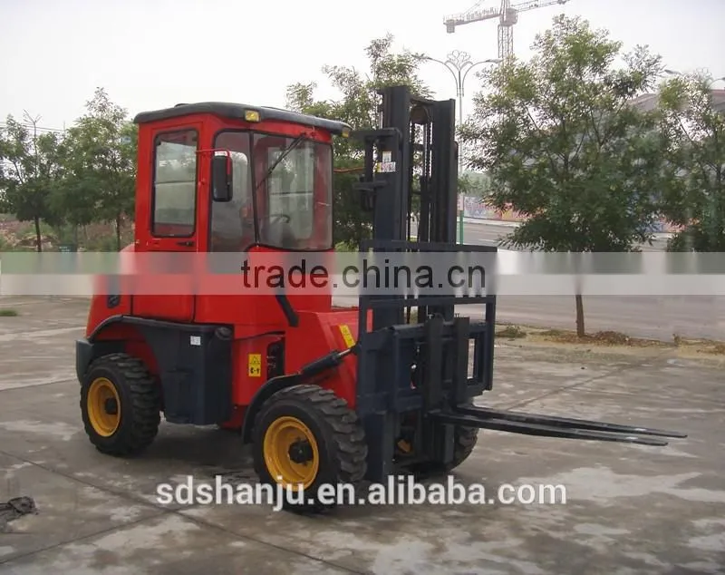Heavy Duty MR30 All Terrain Forklift 3 ton Forklifts With Competitive Price