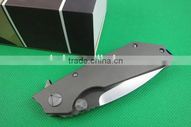 OEM D2 blades material outdoor folding hunting knife