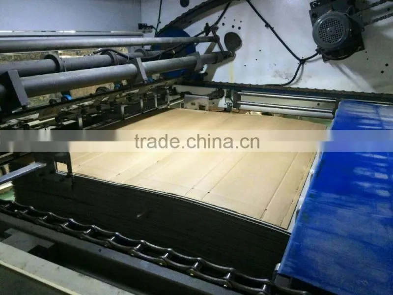 Automatic Die cutting & Creasing Machine Model SAX1600 for corrugation paper