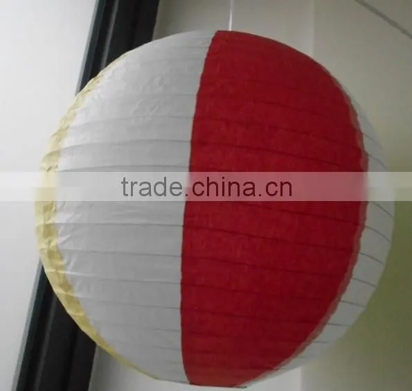Christmas decoration snowing paper lamp lantern