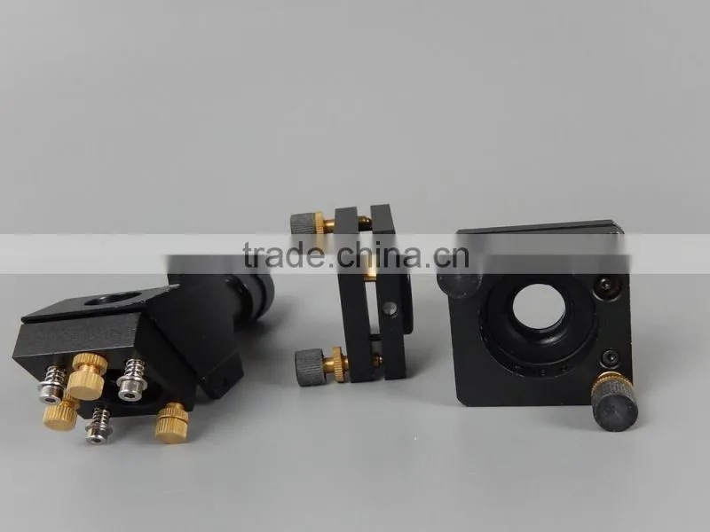 Adjustable co2 laser cutting head for 25mm lens 30mm mirror