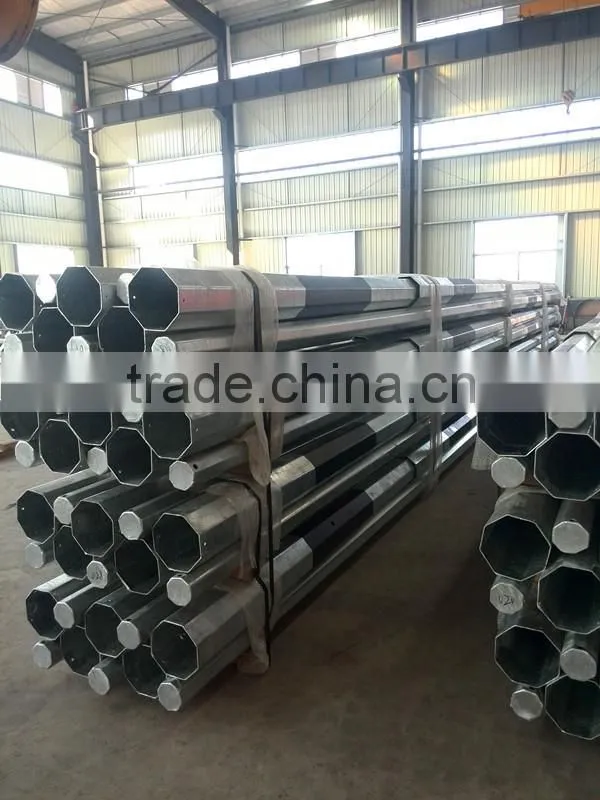 140w led cob light with steel lamp pole