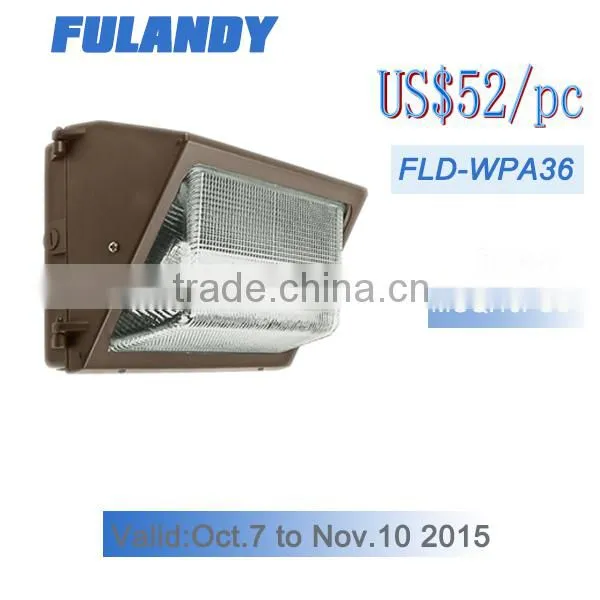 pc and aluminum square led wallpack ip65 outdoor led Wall Light