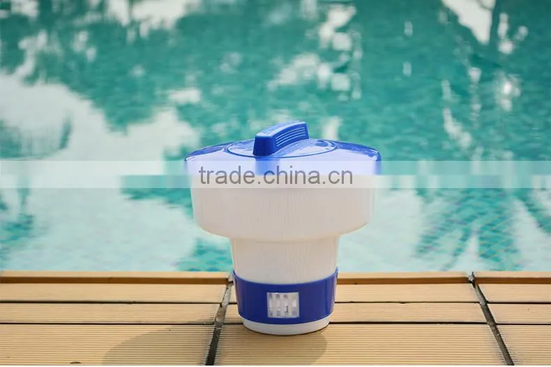 LYT Guangdong cheap floating chlorine tablet Chemical auto feeder dispenser for swimming pool