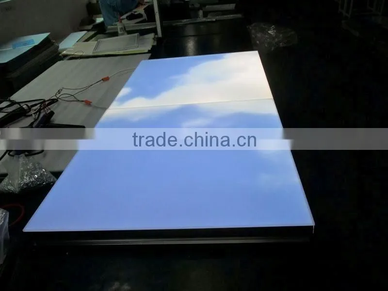 IP44 Input voltage 100-240VAC 600X600MM 48W Frameless CE LED Sky Light