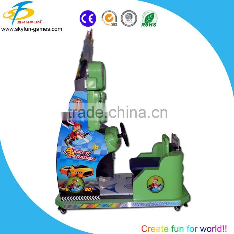 Simulator arcade car racing game machine pedal car racing machine for kids