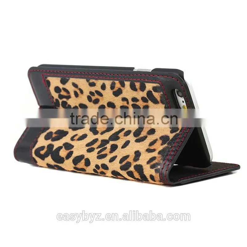 Latest fashion for iphone 6 flip case, for iphone 6 case, for iphone 6 real leather case