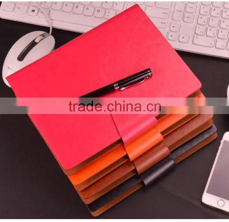 China factory offer promotional spiral notebook with colored paper/office notebook