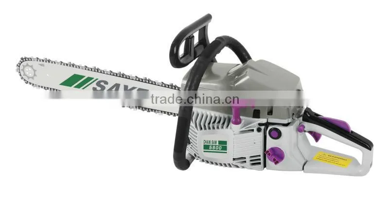 petrol chainsaw 5800 with CE approved