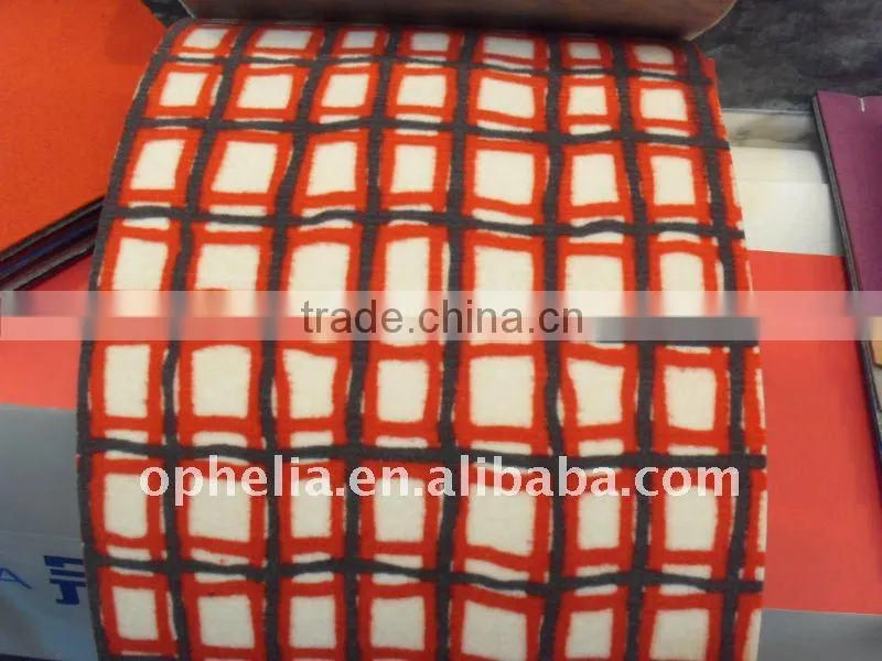 Best price 100% polyester Needle Punched Nonwoven Plain Surface Printed Carpet