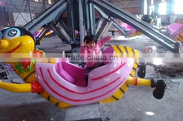 Hot amusement park self - control rotating plane game electric airplane ride for children