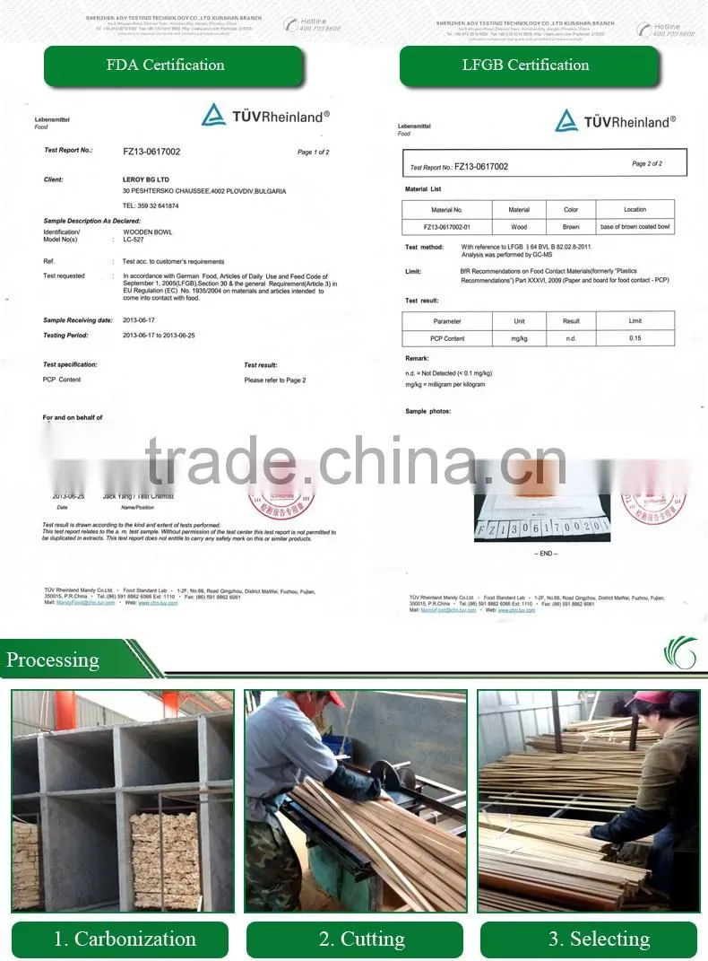 DX003/XingYuan Bamboo in Drawer Knife Block , Knife Organizer