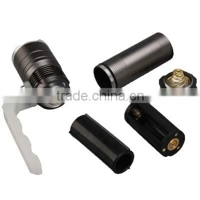 plastic led bulb rechargeable super bright flashlight